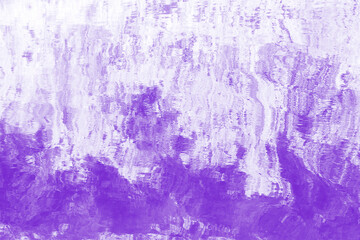 Natural lilac and purple background imitating watercolor. Water surface with reflections. Copy space.