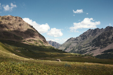 landscape in the mountains