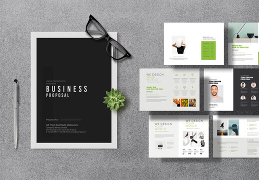 Minimal Creative Proposal Layout