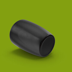 3d rendering mock up  cup