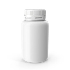 3d rendering mock up plastic container