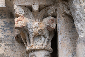 detail of a column