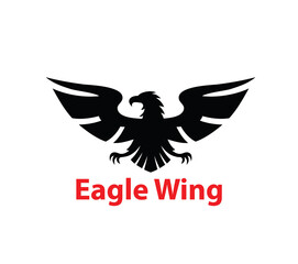 Eagle Wing Logo, art vector design