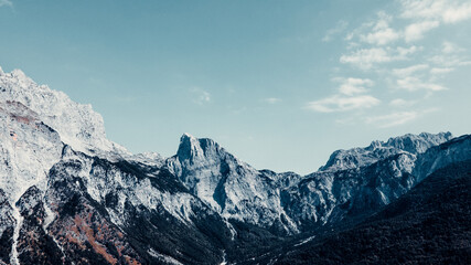 Albania Theth Mountain Alps Aerial Drone