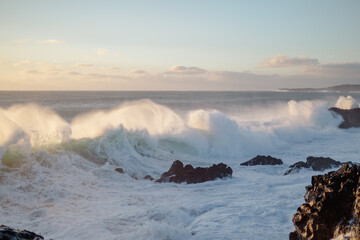 sunrise over the sea