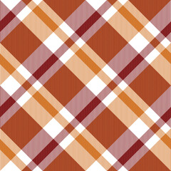Tartan plaid. Scottish pattern in red, white cage. Scottish cage. Traditional Scottish checkered background. Template for design ornament. Seamless fabric texture ethnic pattern vector illustrations