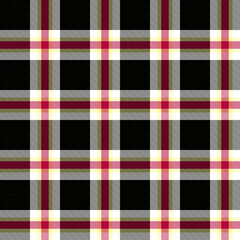 Tartan plaid. Scottish pattern in red, white cage. Scottish cage. Traditional Scottish checkered background. Template for design ornament. Seamless fabric texture ethnic pattern vector illustrations