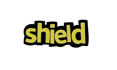 SHIELD writing vector design