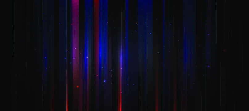 Glitch abstract neon arrows tech Futuristic laser background. Vector 