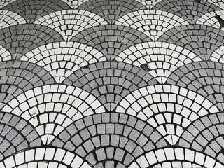 Old concrete block floor texture pattern material_01