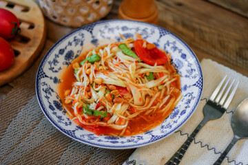 Thai papaya salad or what we call 