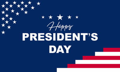 President's Day Background Design. Banner, Poster, Greeting Card. Vector Illustration.