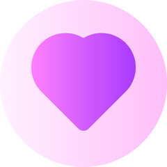 love gradient icon