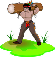 Caupolicán character leader of the Mapuche tribe
