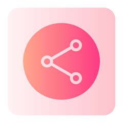 share gradient icon