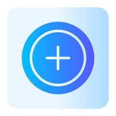 Fototapeta premium stories gradient icon