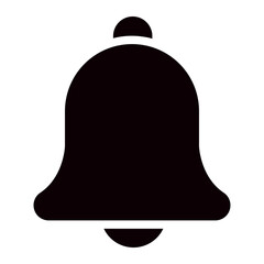 bell glyph icon