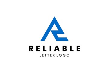 Letter R Logo : Suitable for Company Theme, Architecture Construction Theme, Technology Theme, Initial Theme, Infographics and Other Graphic Related Assets.