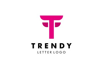 Letter T Logo : Suitable for Company Theme, Technology Theme, Initial Theme, Infographics and Other Graphic Related Assets.