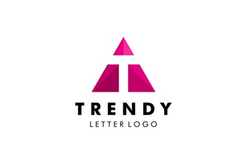 Letter T Logo : Suitable for Company Theme, Architecture Theme, Technology Theme, Initial Theme, Infographics and Other Graphic Related Assets.
