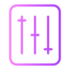 adjust gradient icon