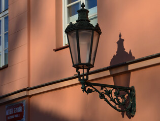 old street lamp