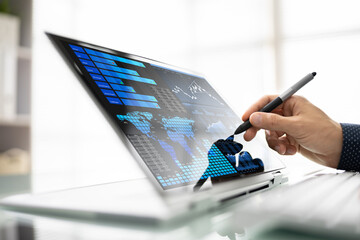 KPI Business Data Dashboard Analytics