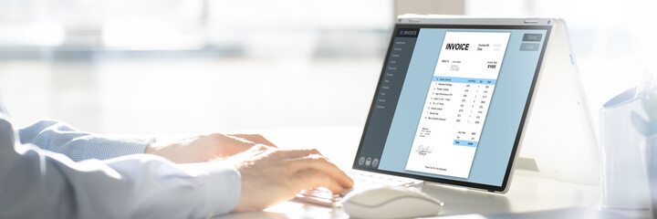 Online Digital E Invoice Statement