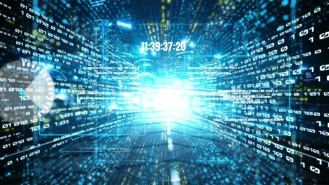 Software development, application programming code and tacit computer coding . Concept of smart digital transformation and technology disruption that changes global trends in new information era .