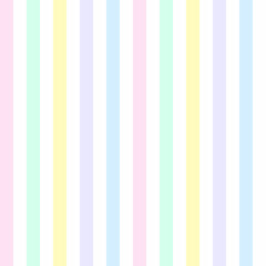 Rainbow white stripes seamless pattern. Vector illustration.