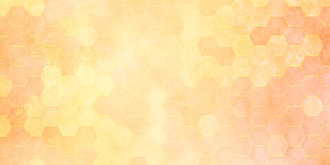 abstract watercolor concept 3d geometric hexagon background with pace for your text for cover,card,invitation,decoration and design.