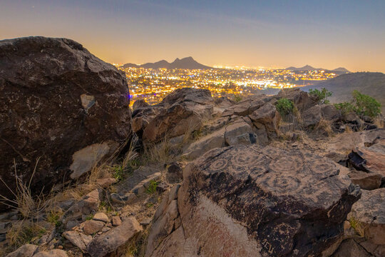 North Mountain Hike Phoenix Arizona Desert Landscape