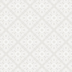Obraz premium Floral shapes collage seamless pattern. Pattern seamless chevron abstract wave background. Abstract geometric graphic design print pattern cubes. Illustrator vector. 