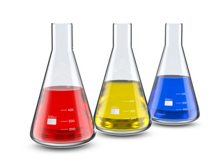 Erlenmeyer flasks