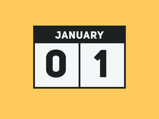 January 10 text calendar reminder. 10th January daily calendar icon template
