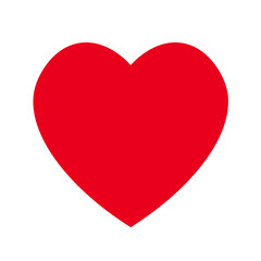 Love Symbol - Vector heart shape suitable for background, icon, sign, design asset, valentines day, sticker, wallpaper and illustration in general
