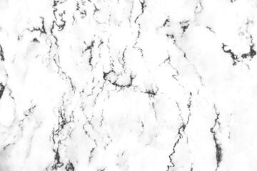 White marble surface with veins curly seamless patterns on floor background