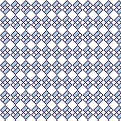 Blue Parquet Square Pattern Background