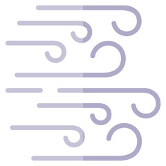 Wind flat icon