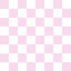 pink and white checkered pattern valentine background vector