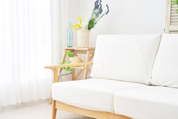 リビング風景　無人