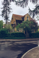 houses in old district of Kaliningrad