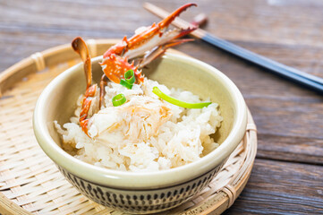 カニご飯