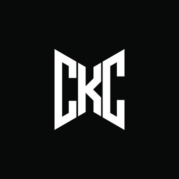 CKC letter logo creative design. CKC unique design