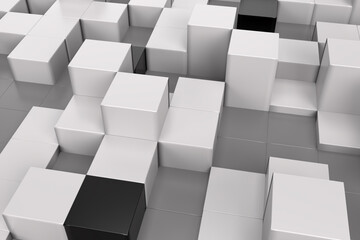 abstract background 3D cube