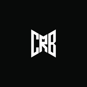 CRB letter logo creative design. CRB unique design