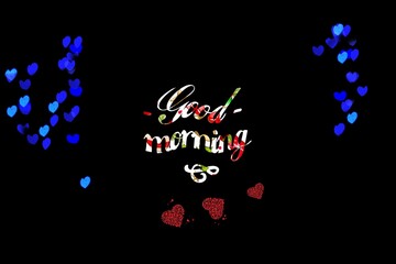 3d render illustration, Amazing picture of valentine hearts background