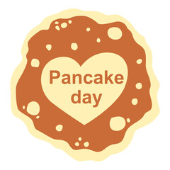 Pancake day icon