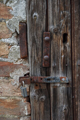 vieille serrure rouillée