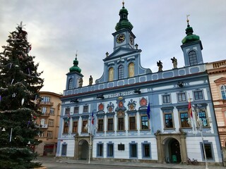 Fototapeta na wymiar Rathaus in Budweis / České Budějovice (Tschechien)